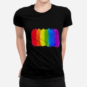 Gay Flag Pride Women T-shirt - Monsterry CA