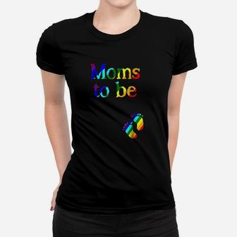 Gay Pride Lgbt Expecting Mom Women T-shirt - Thegiftio UK