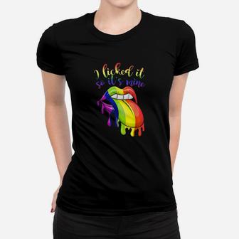Gay Pride Regenbogen Zunge Lesben Geschenk Lustiges Lgbt Women T-shirt - Monsterry DE