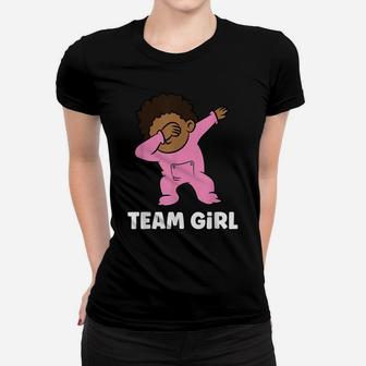 Gender Reveal Baby Shower Team Girl Women T-shirt | Crazezy