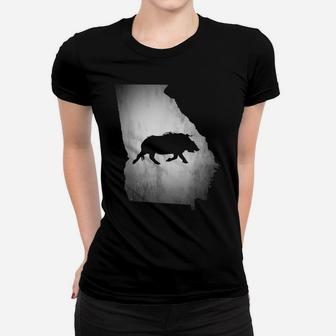 Georgia Feral Hog Hunting Women T-shirt | Crazezy CA