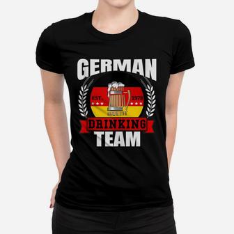 German Drinking Team Germany Flag Funny Oktoberfest Gift Women T-shirt | Crazezy DE