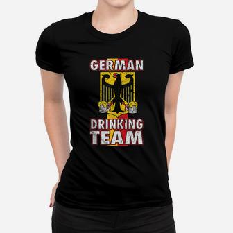 German Drinking Team Germany Flag Funny Oktoberfest Gift Women T-shirt | Crazezy AU
