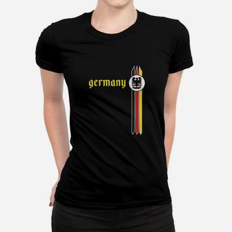 Germany Soccer German Flag Jersey Deutschland Women T-shirt | Crazezy