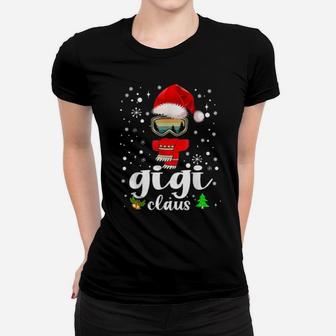 Gigi Claus Santa Claus Xmas For Mom Grandma Women T-shirt - Monsterry