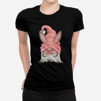 Gnome Easter Spring Gnomes Egg Hunting Women T-shirt | Crazezy