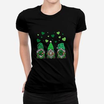 Gnome Leprechaun Green Gnomes Tomte St Patricks Day Women T-shirt | Crazezy