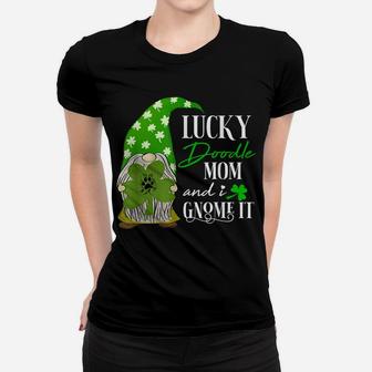 Gnome St Patricks Day Gift Doodle Mom Design Women T-shirt | Crazezy