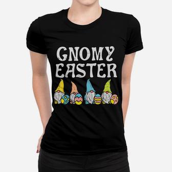 Gnomy Easter Nordic Garden Gnomes Egg Hunting Tomte Nisse Women T-shirt | Crazezy