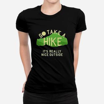 Go Take A Hike Women T-shirt | Crazezy