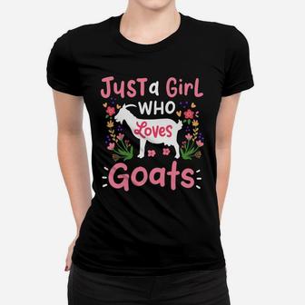 Goats Goat Rancher Farm Women T-shirt | Crazezy
