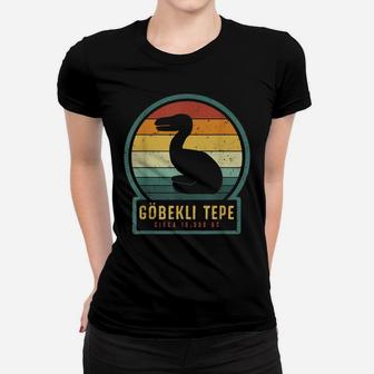 Gobekli Tepe Penguin Dodo Bird Ancient Megalithic Structure Women T-shirt | Crazezy UK