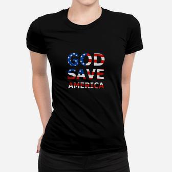 God Bless America Women T-shirt - Monsterry