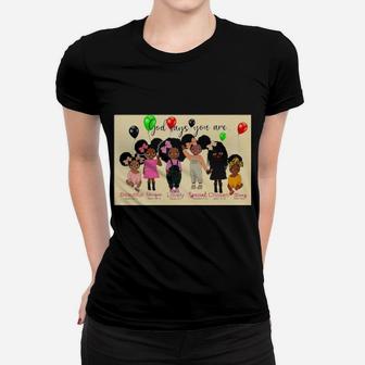 God Says You Are Beautiful Unique Lovely Special Chosen Strong Women T-shirt - Monsterry AU