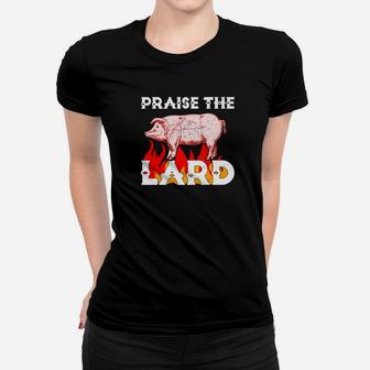 Godly Praise The Lard Bbq Holy Pig Premium Women T-shirt - Thegiftio UK