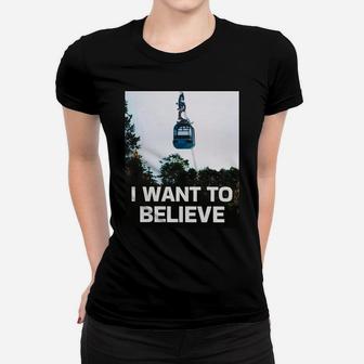 Gondola 'I Want To Believe' Sweatshirt Women T-shirt | Crazezy