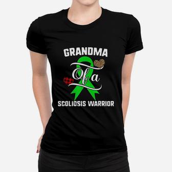 Grandma Scoliosis Awareness Women T-shirt | Crazezy