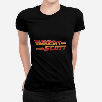 Great Scott Funny Time Traveler Mad Scientist Inventor Women T-shirt - Thegiftio UK
