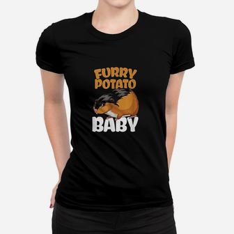 Guinea Pig Furry Potato Baby Rodent Pet Animal Hamster Gift Women T-shirt | Crazezy UK