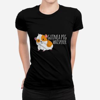 Guinea Pig Whisperer Guinea Pig Women T-shirt | Crazezy