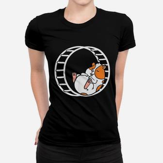 Hamster Wheel Women T-shirt | Crazezy AU