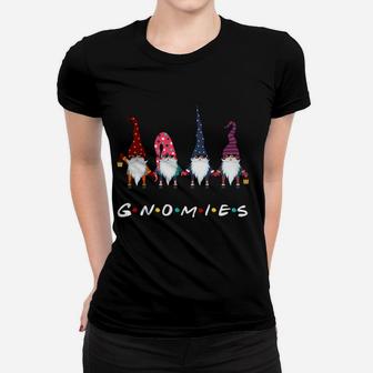 Hanging With My Gnomies Gnome Friend Christmas Lovers Sweatshirt Women T-shirt | Crazezy AU