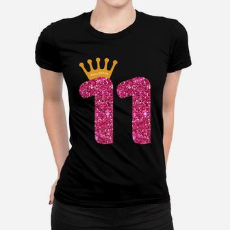 Happy Birthday Shirt, Girls 11Th Party 11 Years Old Bday Women T-shirt | Crazezy DE