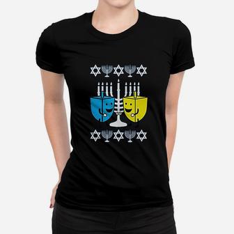 Happy Dreidels Hanukkah Women T-shirt | Crazezy UK