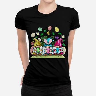 Happy Easter Gnomes Egg Hunting Gift For Men Womens Kids Women T-shirt | Crazezy UK