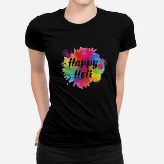 Happy Holi Women T-shirt | Crazezy AU