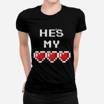 He Is My Heart Women T-shirt | Crazezy CA