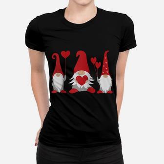 Heart Gnome Valentine's Day Couple Matching Boys Girls Kids Raglan Baseball Tee Women T-shirt | Crazezy AU