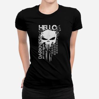 Hello Darkness My Old Friend Vintage - Gift Women T-shirt | Crazezy DE