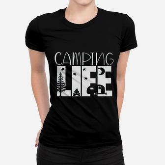 Hiking Camping Women T-shirt | Crazezy CA