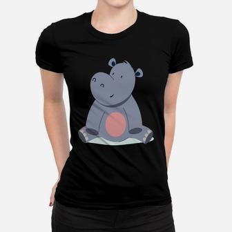 Hippos Are My Spirit Animal Design For Hippopotamus Lover Women T-shirt | Crazezy UK