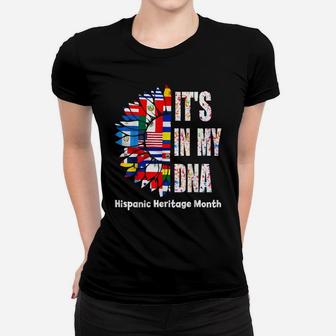 Hispanic Heritage Month Flower It's In My DNA Women T-shirt | Crazezy AU