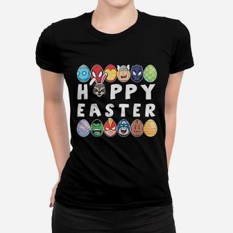 Hoppy Easter Group Eggs Women T-shirt | Crazezy DE