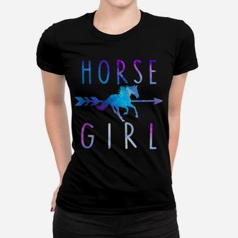 Horse Girl Love Horseback Riding Teen Tween Women Mom Rider Women T-shirt | Crazezy