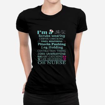 I Am A Nurse Life Delivering Women T-shirt | Crazezy