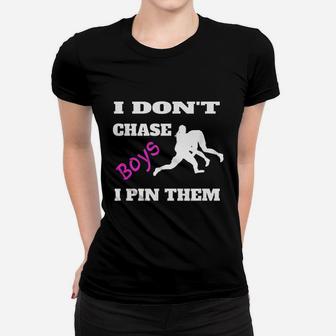 I Do Not Chase Boys I Pin Them Women T-shirt | Crazezy CA