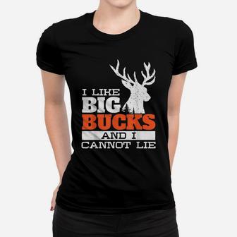 I Like Big Bucks Women Hunter Duck Hunt Women T-shirt | Crazezy