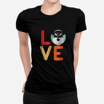 I Love Dog And Puppy Women T-shirt | Crazezy DE