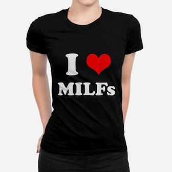 I Love M Ilfs Mothers Day Funny I Heart Mi Lfs Husband Joke Women T-shirt | Crazezy UK