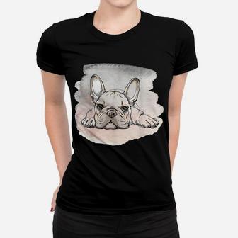 I Love My French Bulldog, Cute Frenchie Dog Mom Women T-shirt | Crazezy AU