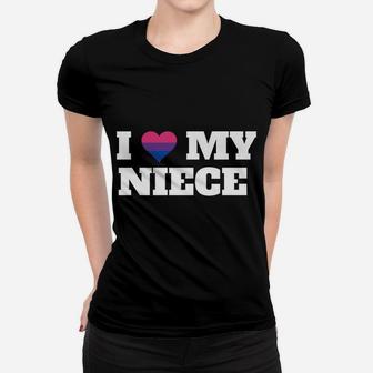 I Love My Niece Uncle Aunt Gifts From Niece Women T-shirt | Crazezy DE
