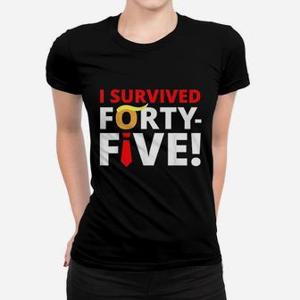 I Survived 45 Women T-shirt - Thegiftio UK
