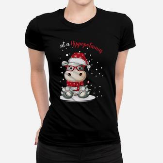 I Want A Hippopotamus For Christmas Women T-shirt | Crazezy