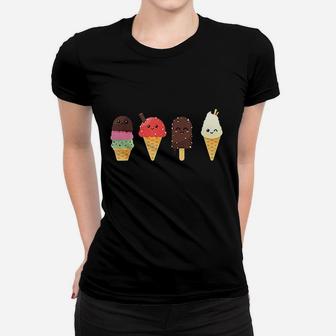 Ice Cream Lover For Summer Women T-shirt | Crazezy