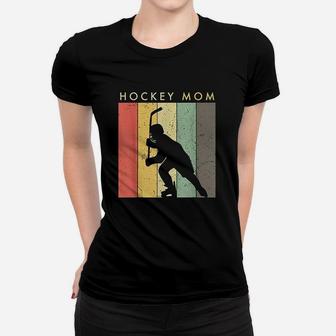 Ice Hockey Mom Retro Vintage Women T-shirt | Crazezy AU