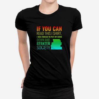 If You Can Read Women T-shirt - Monsterry